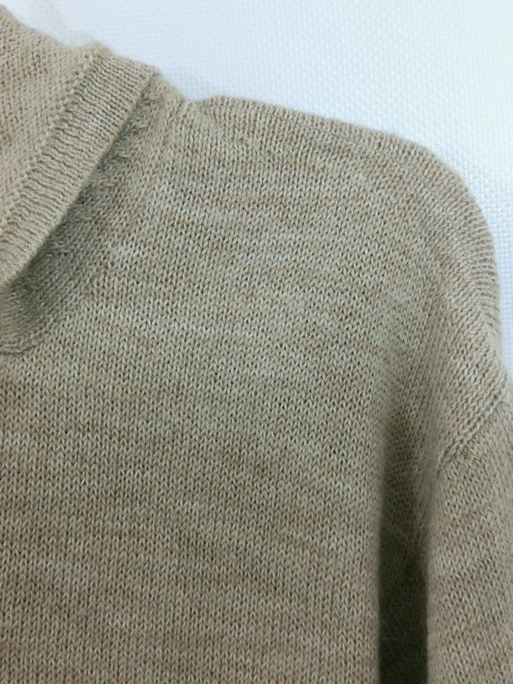 PAKA The Hoodie Alpaca Sweater Tan Unisex Women Men L - Picture 5 of 11